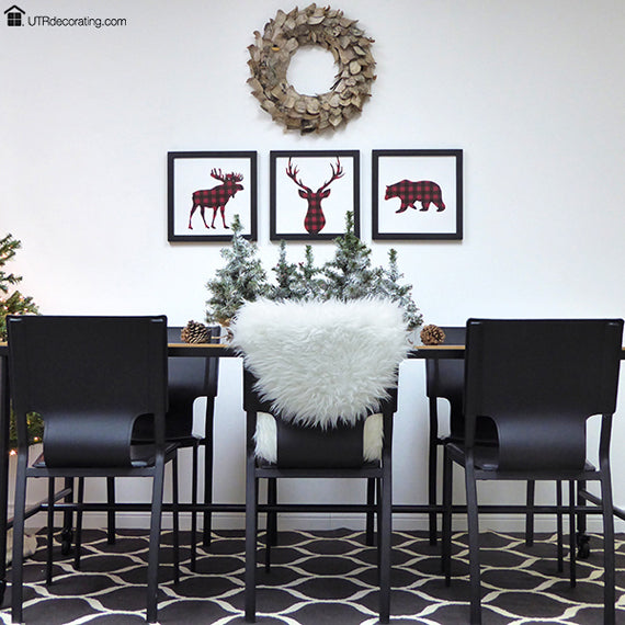 Deck Your Walls With This Easy Plaid DIY Art